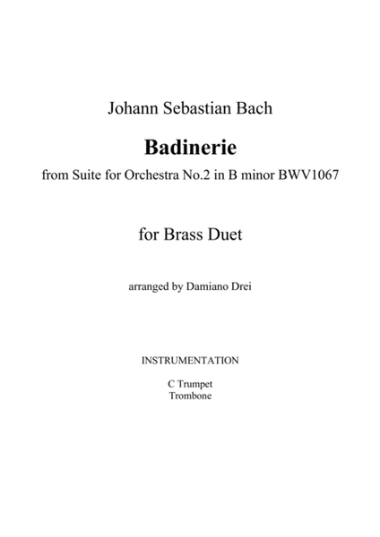 Badinerie - Brass Duet image number null