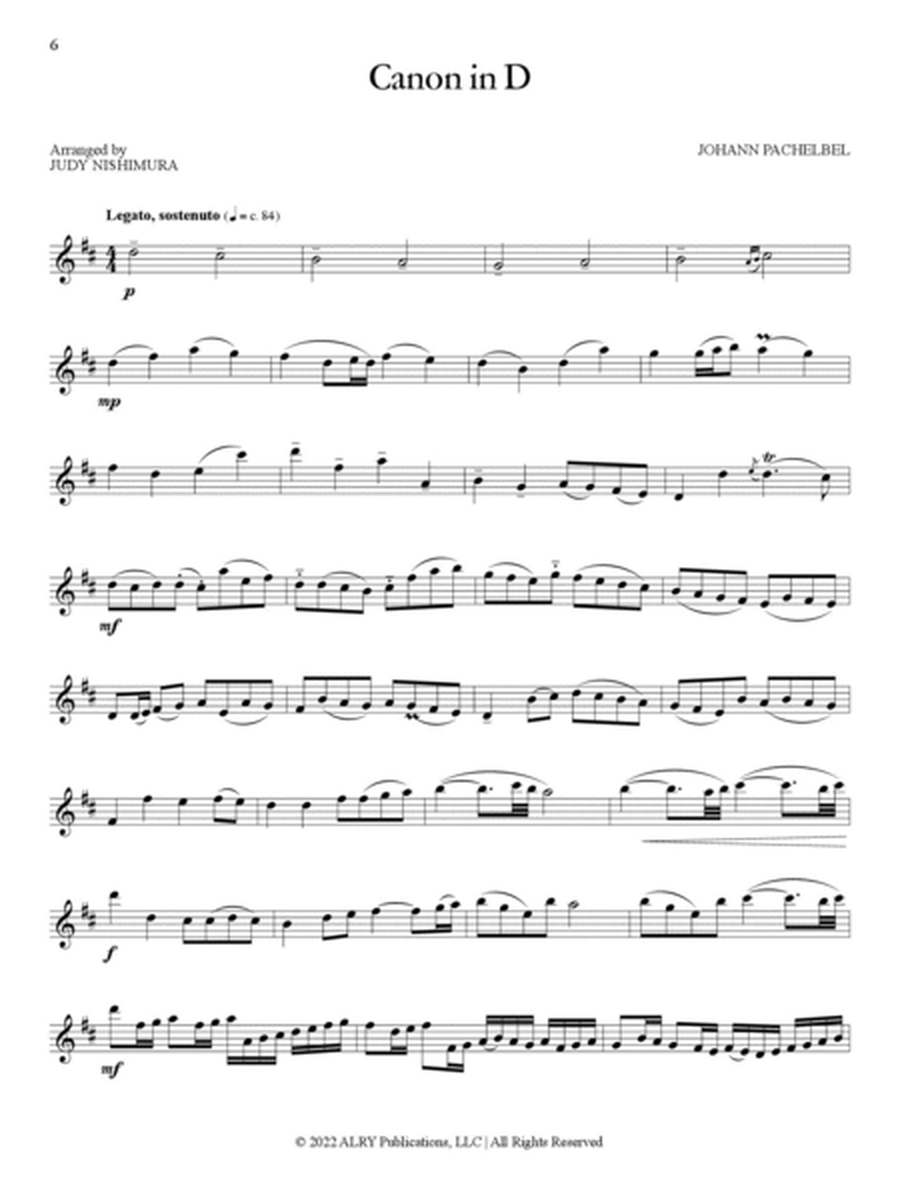 The Lyrical Flutist: 24 Concert Melodies for Flute Alone