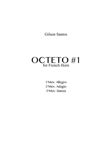 OCTETO #1 FOR FRENCH HORN