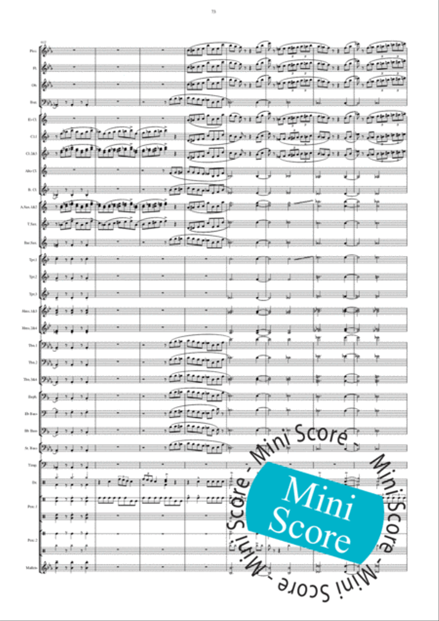 Car Concert Band scores gallery preview page 77