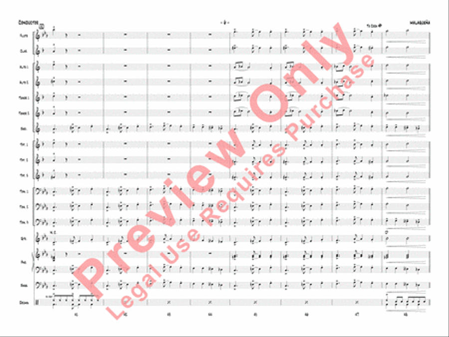 Malagueña Jazz Ensemble scores gallery preview page 9