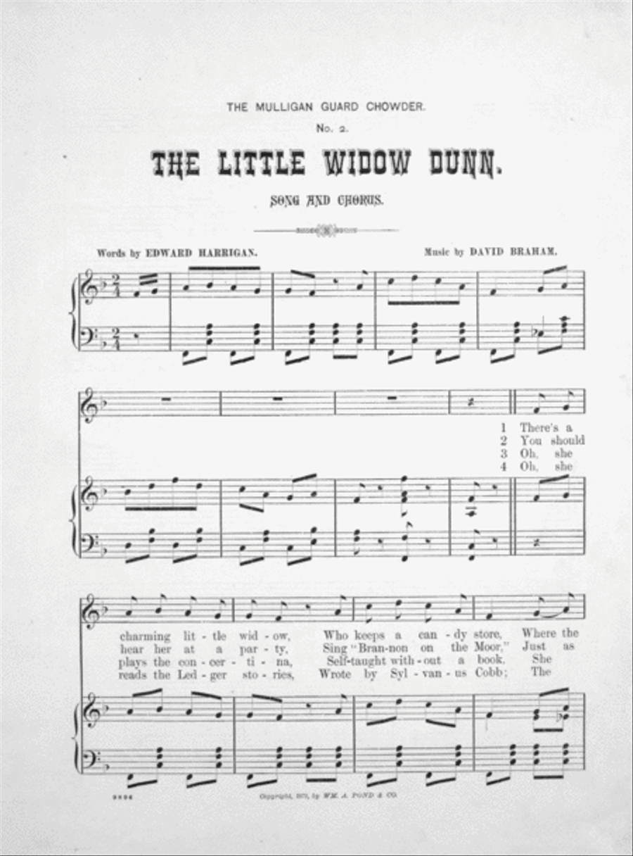 The Little Widow Dunn Voice scores gallery preview page 2