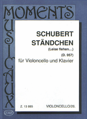 Book cover for Standchen, D. 957