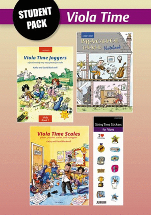 Book cover for Viola Time Student Pack