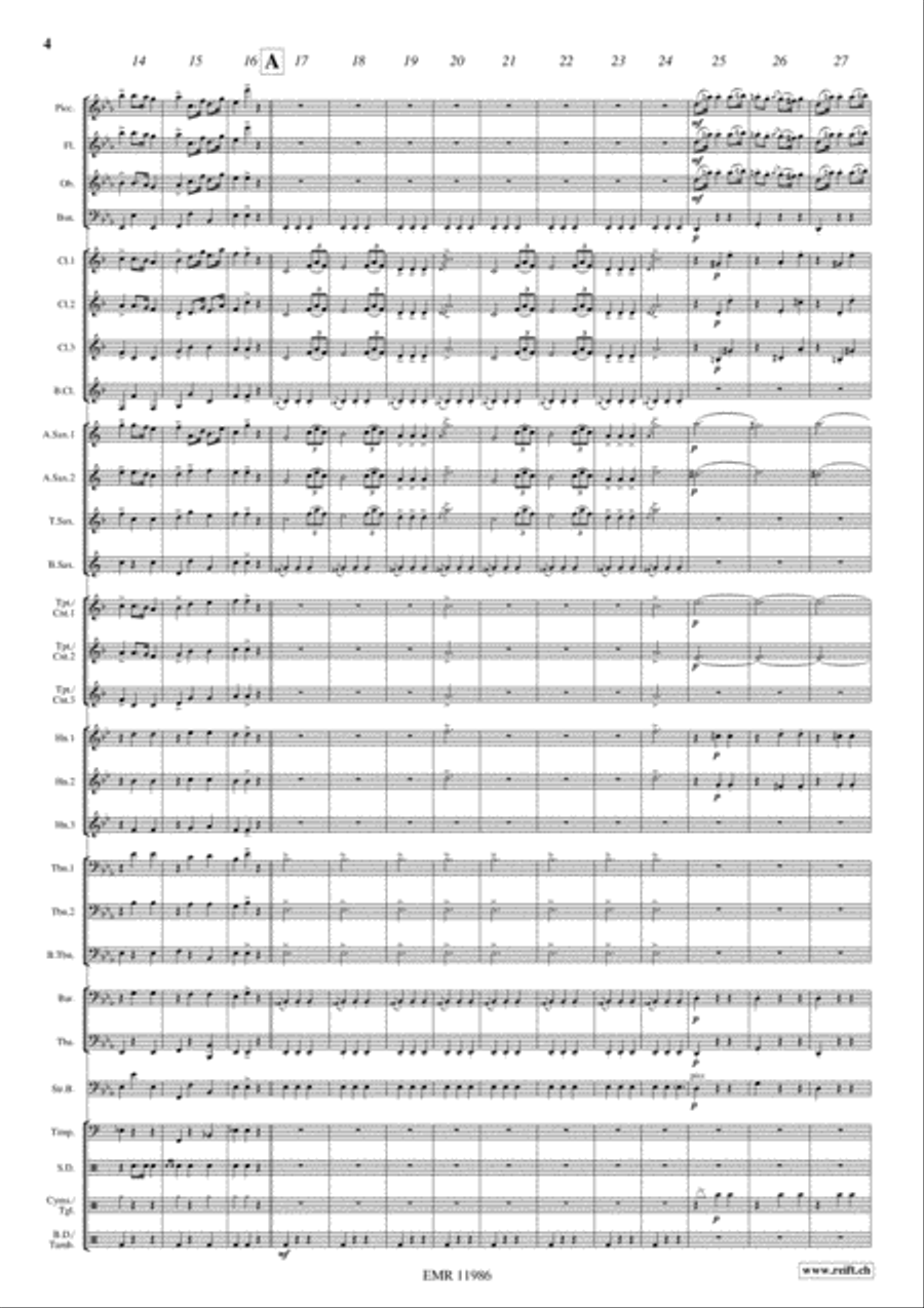 Coppelia Coppelia Concert Band scores gallery preview page 5