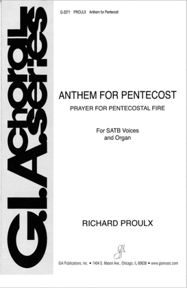 Book cover for Anthem for Pentecost