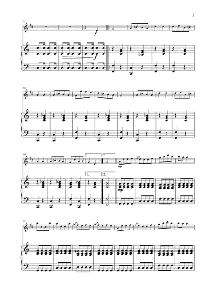 Can-Can arranged for Clarinet and Piano image number null