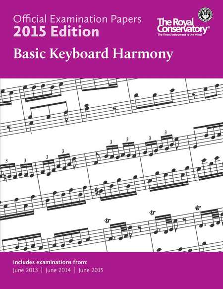 Official Examination Papers: Basic Keyboard Harmony