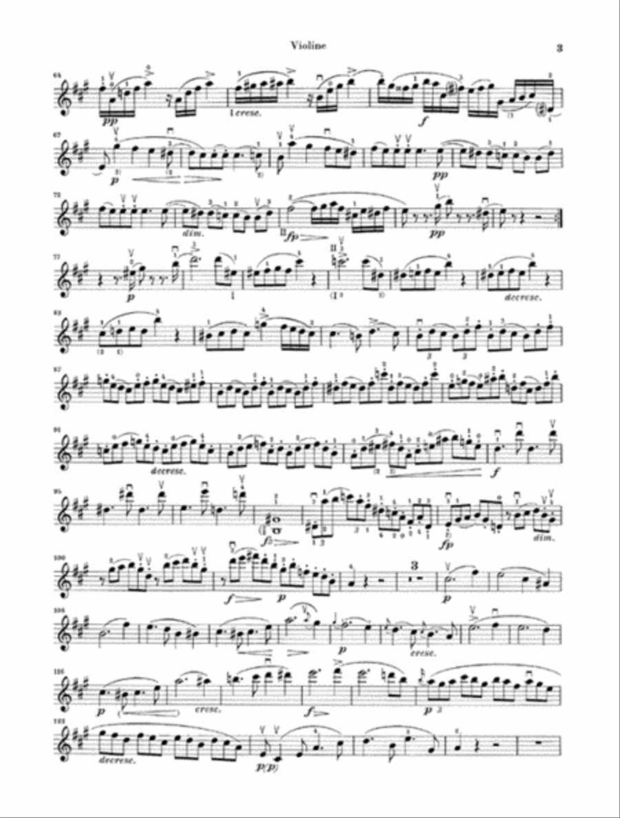 Duos for Piano and Violin Violin Solo scores gallery preview page 3