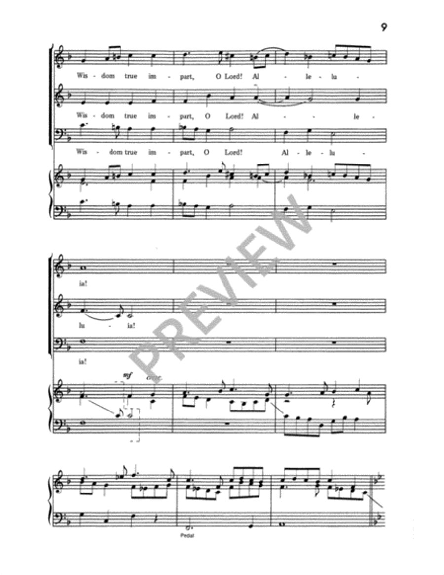 As the Sun Doth Daily Rise 4-Part scores gallery preview page 10