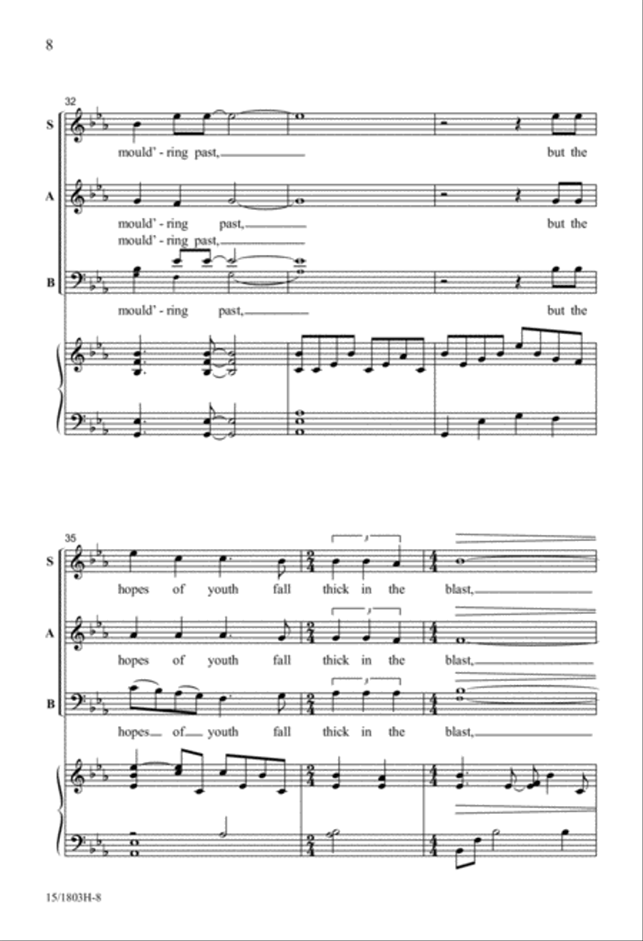The Rainy Day 4-Part scores gallery preview page 8