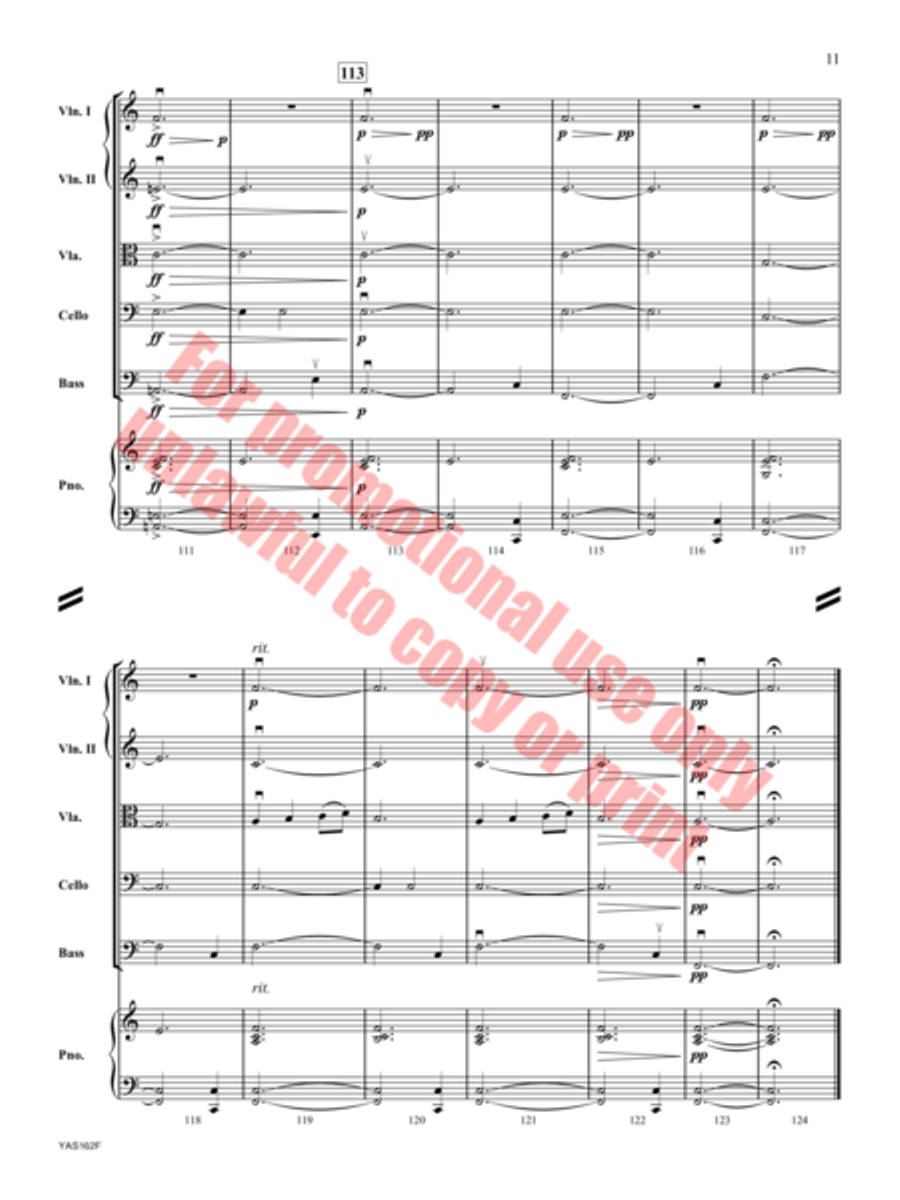 Virgo String Orchestra scores gallery preview page 12