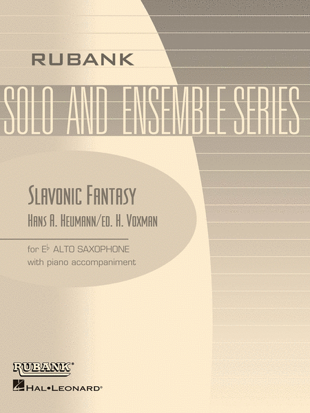 Slavonic Fantasy - E Flat Alto Saxophone Solos With Piano