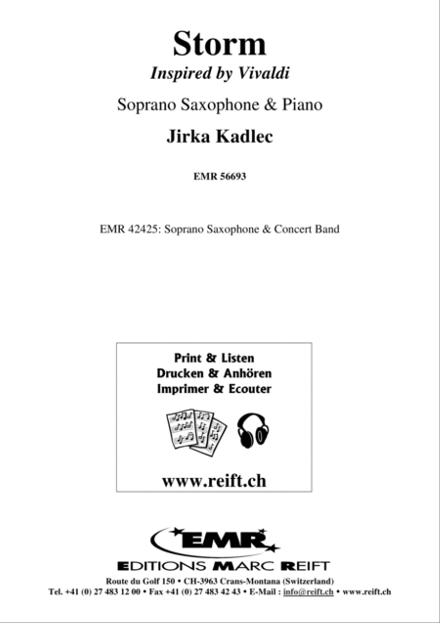 Storm Soprano Saxophone scores gallery preview page 2