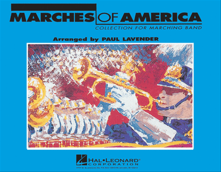 Marches of America – Trumpet 1 Marching Band scores gallery preview page 1