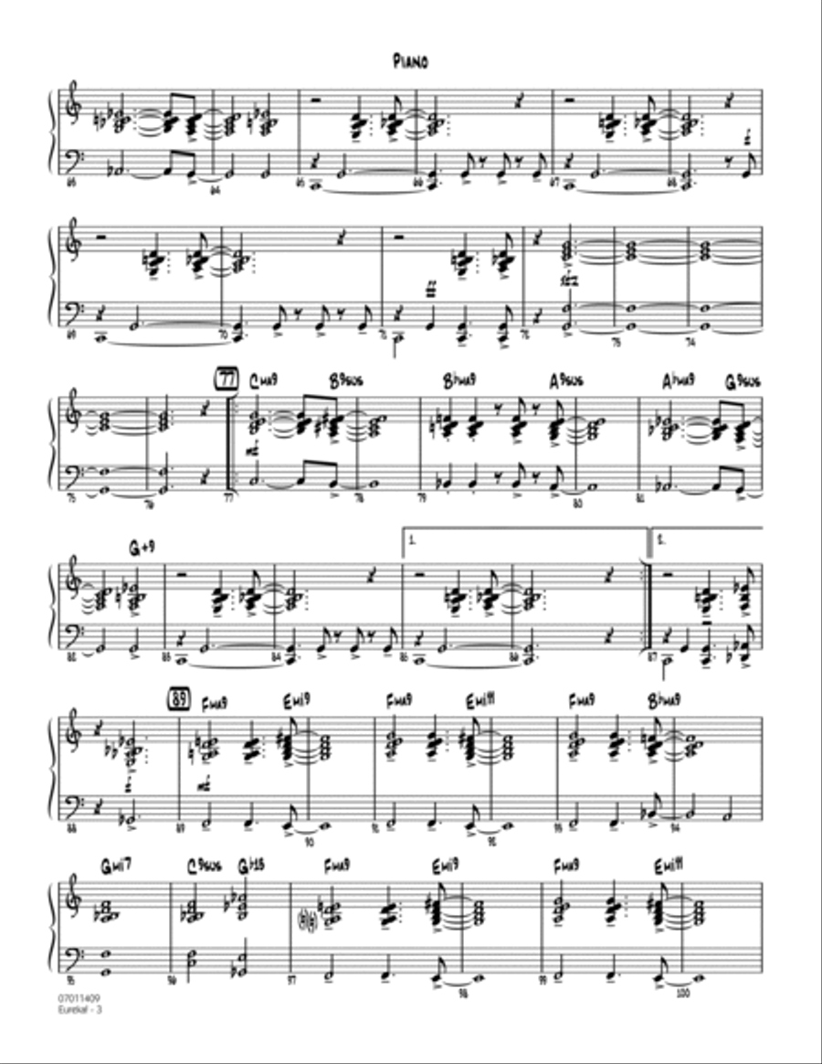 Eureka! - Piano Eureka! - Piano Piano scores gallery preview page 3