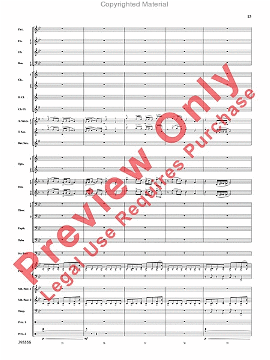 And Hope Led Them Home And Hope Led Them Home Concert Band scores gallery preview page 16