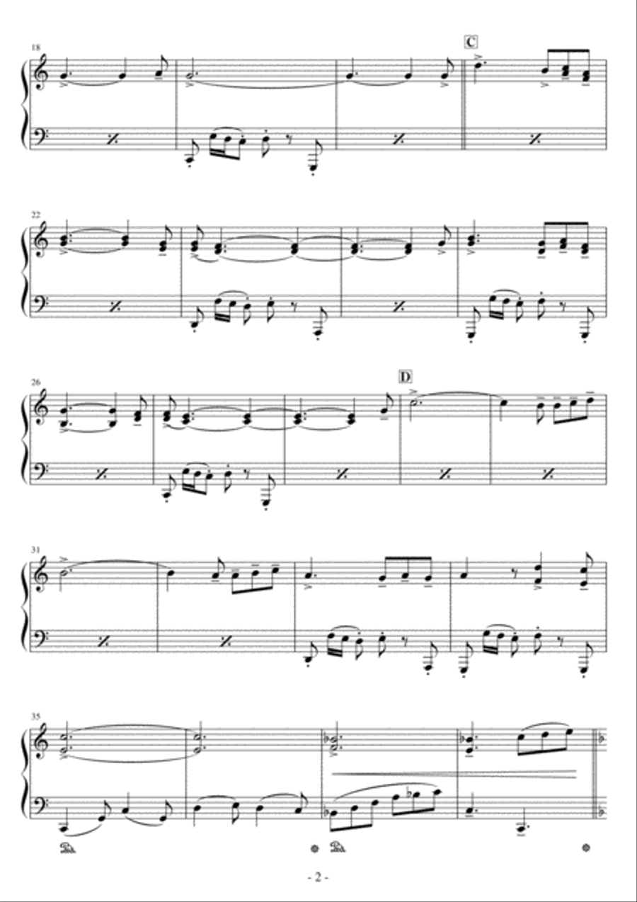 This Is My Song Easy Piano scores gallery preview page 2