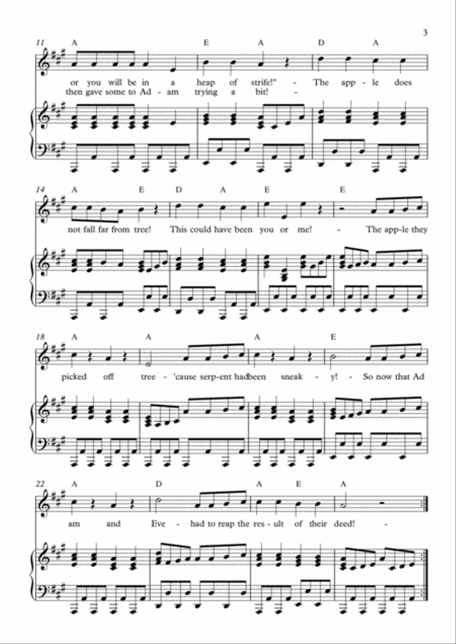 The Apple The Apple Voice scores gallery preview page 3