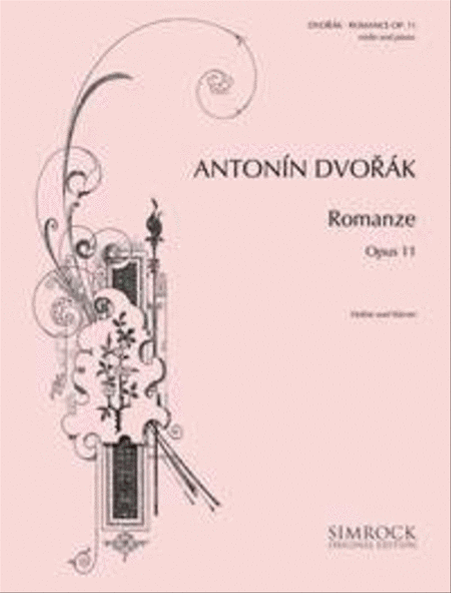Romance Op.11 Violin Solo scores gallery preview page 1