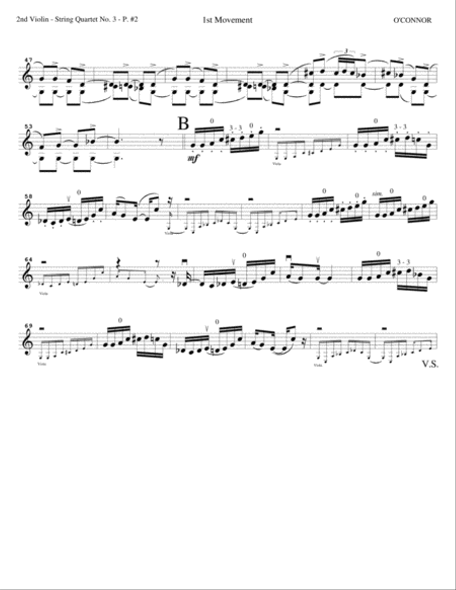 String Quartet No. 3 