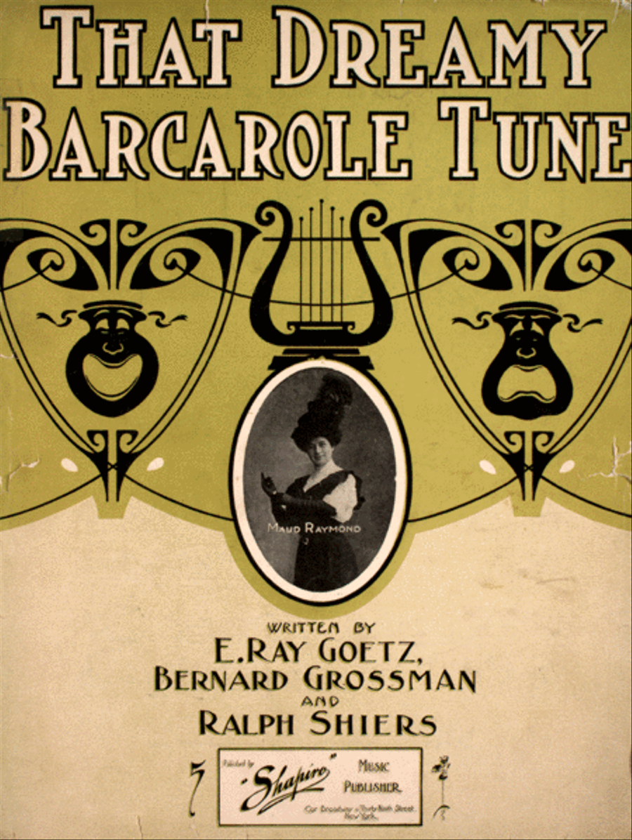 That Dreamy Barcarole Tune Voice scores gallery preview page 1