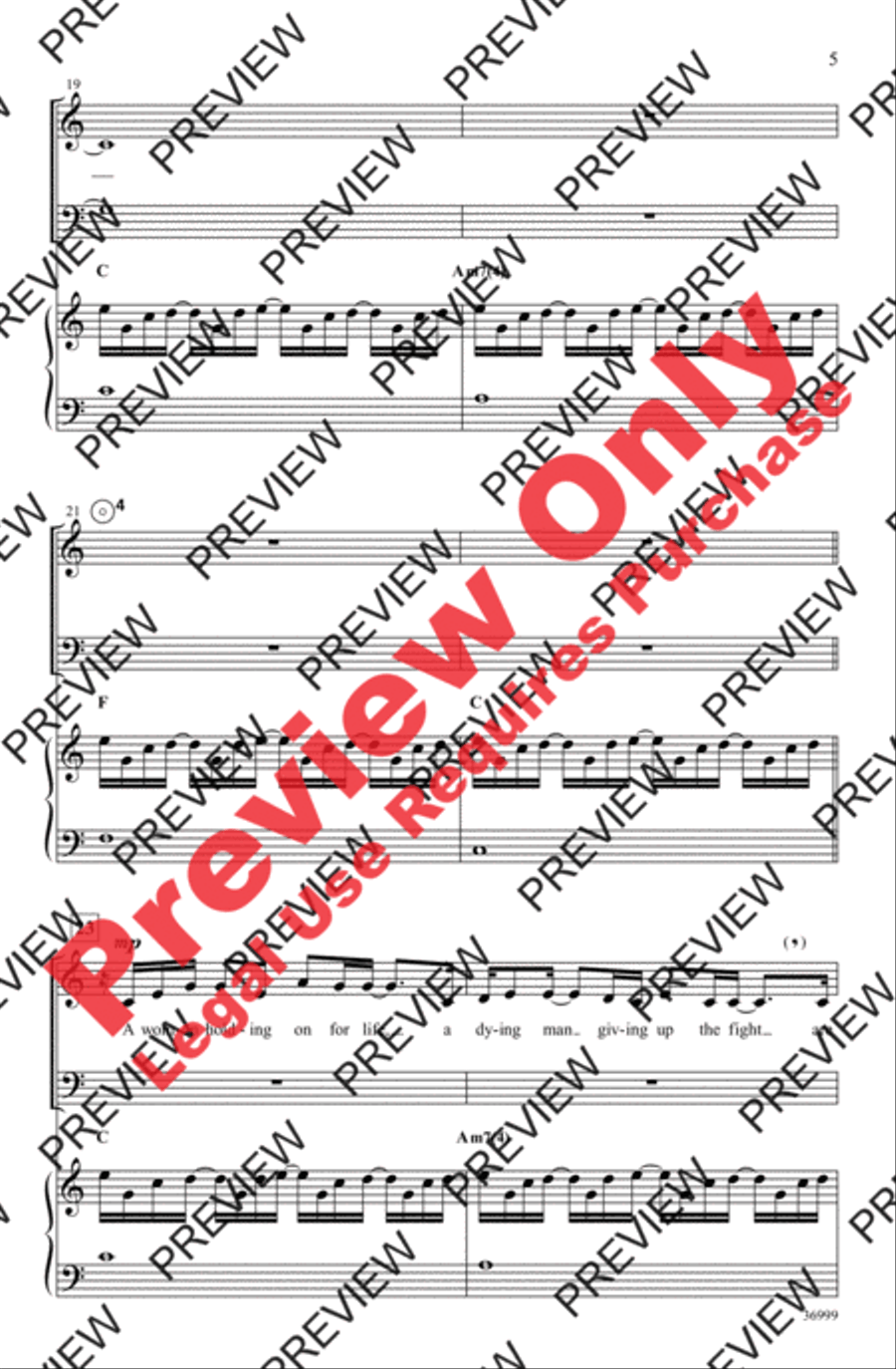 Better Than a Hallelujah 2-Part scores gallery preview page 5