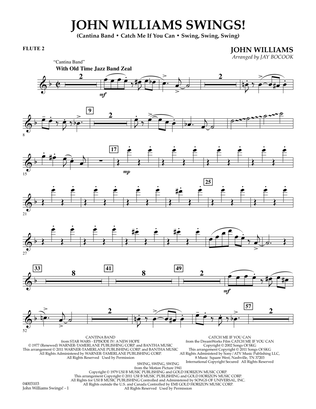 Book cover for John Williams Swings! - Flute 2