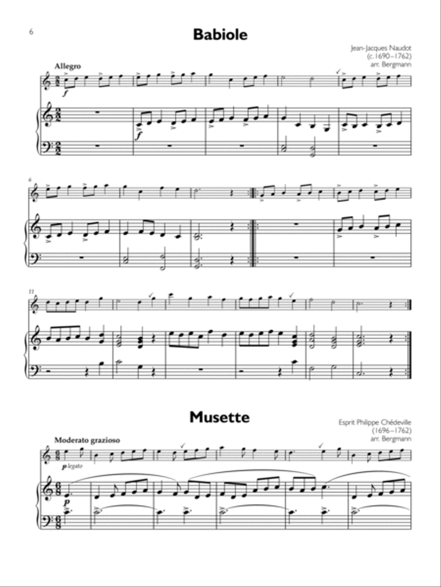Concert Repertoire for Recorder Recorder scores gallery preview page 3