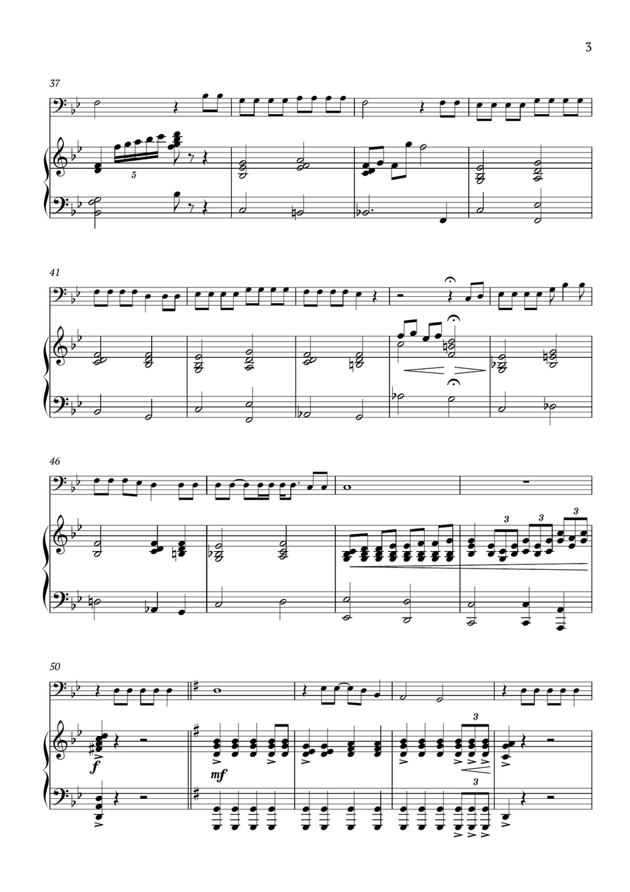 As We Stumble Along Piano scores gallery preview page 3