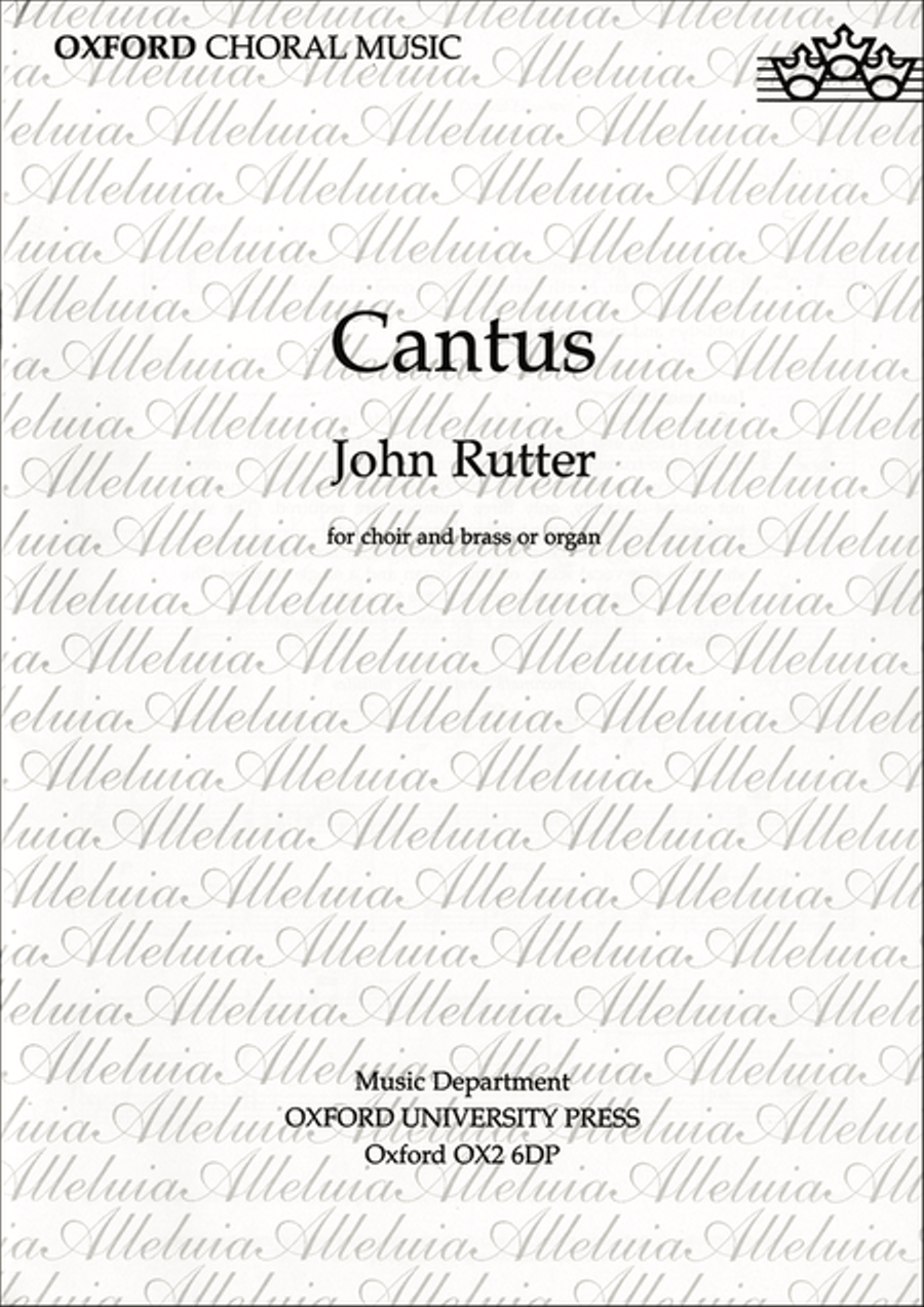 Cantus 4-Part scores gallery preview page 1