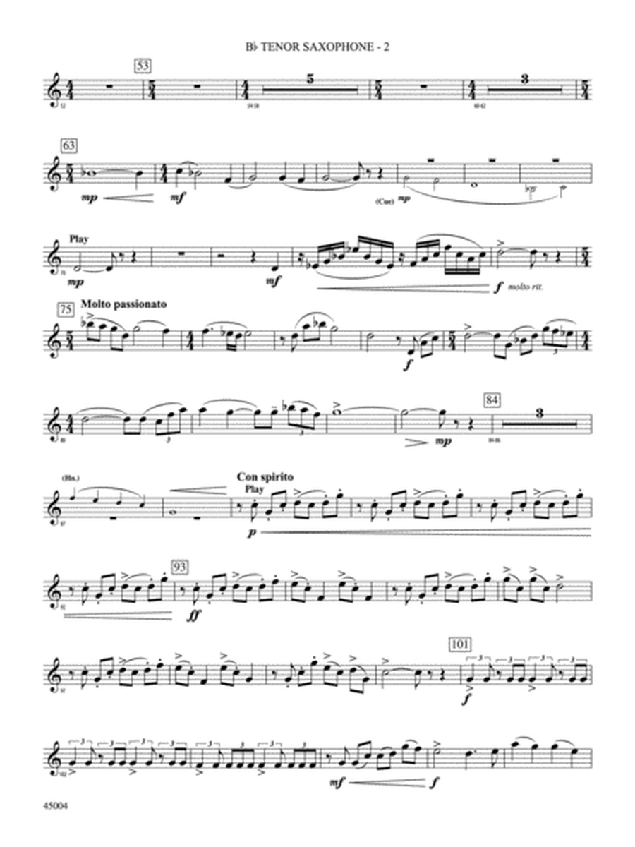 Red Rock Mountain: B-flat Tenor Saxophone