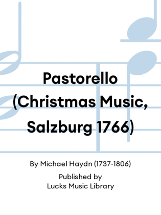 Book cover for Pastorello (Christmas Music, Salzburg 1766)