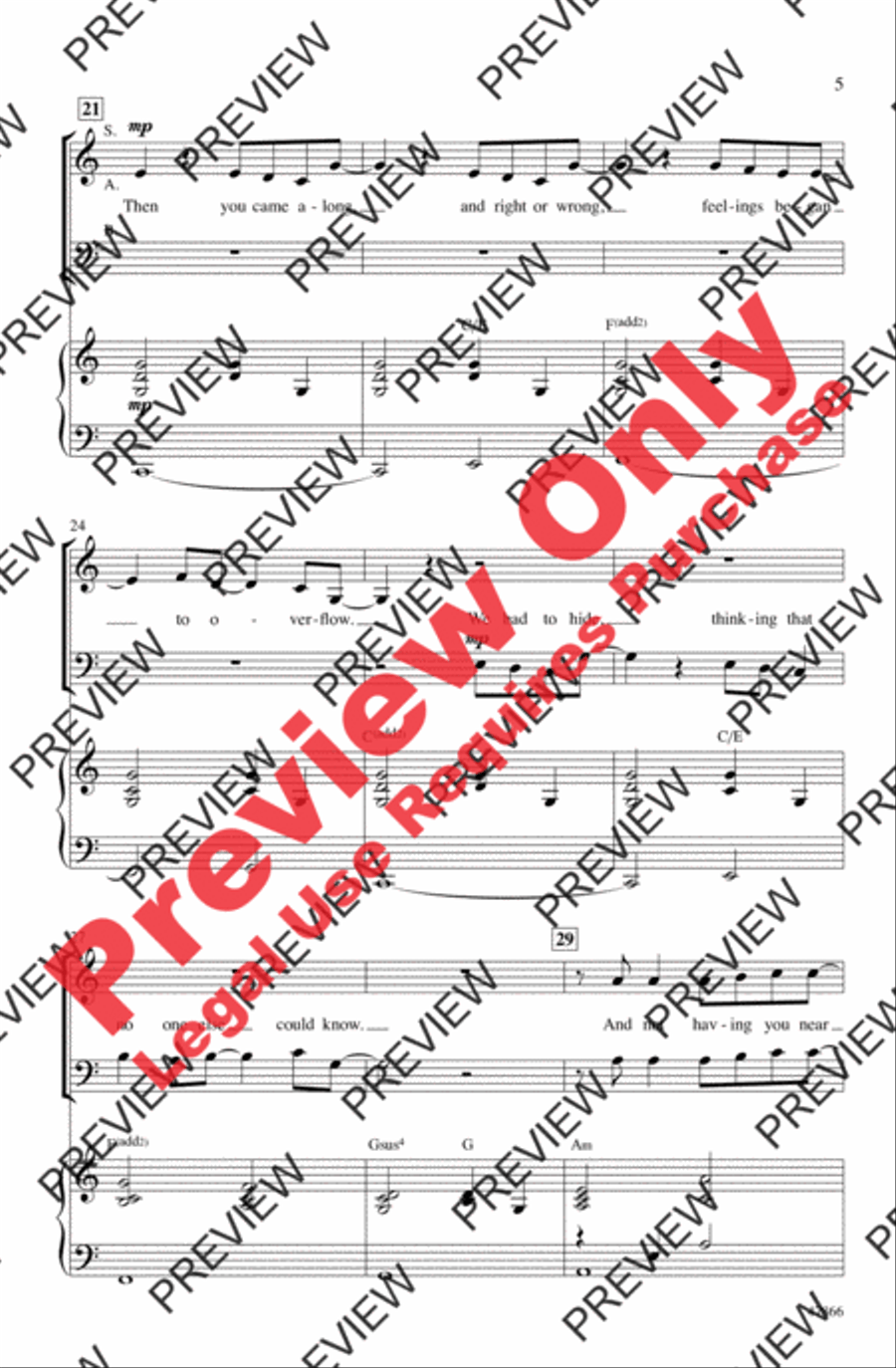 Unruly Heart Unruly Heart 3-Part scores gallery preview page 4