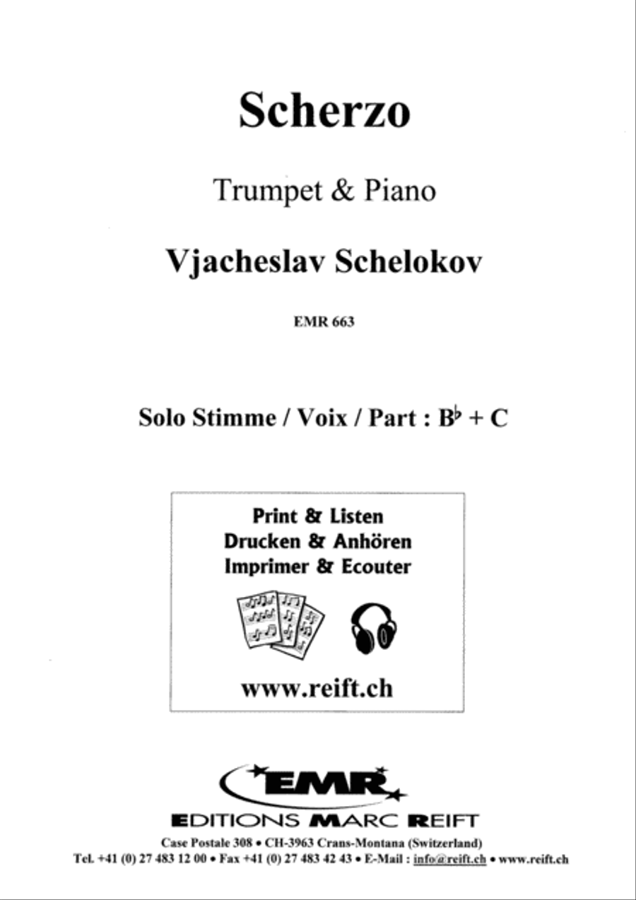 Scherzo Cornet scores gallery preview page 2