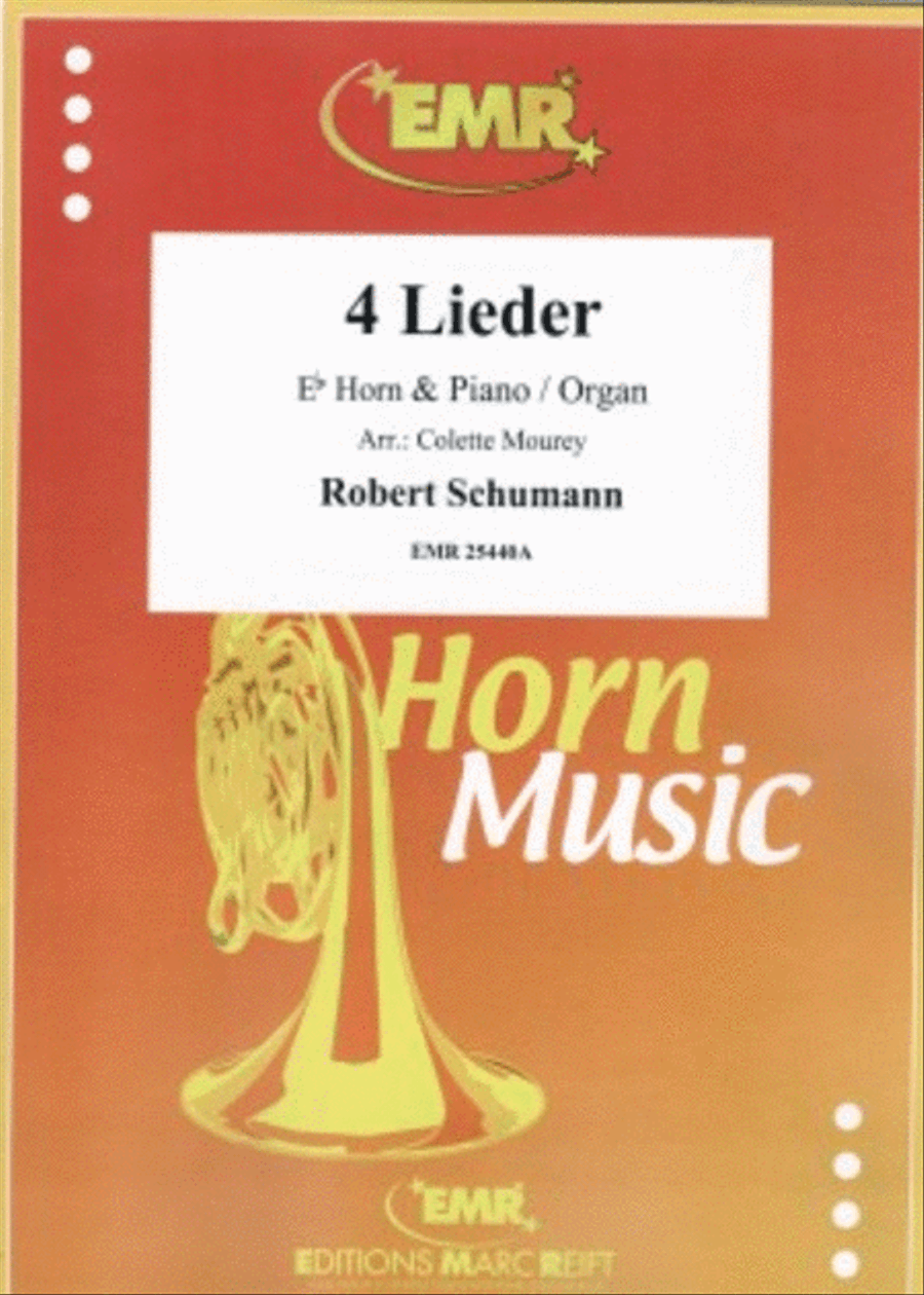 4 Lieder 4 Lieder Horn scores gallery preview page 1