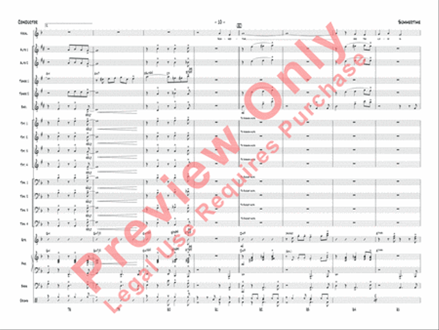 Summertime Summertime Jazz Ensemble scores gallery preview page 13