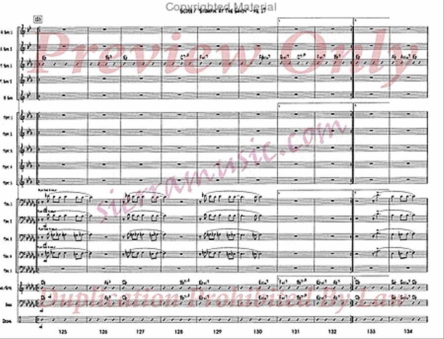 Stompin' At The Savoy Stompin' At The Savoy Jazz Ensemble scores gallery preview page 18