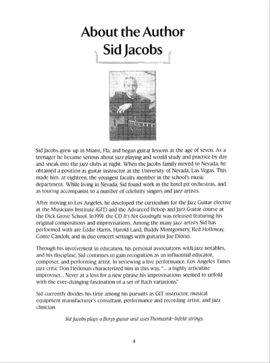 Complete Book of Jazz Guitar Lines & Phrases Electric Guitar scores gallery preview page 6