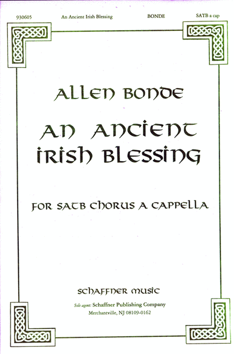 An Ancient Irish Blessing
