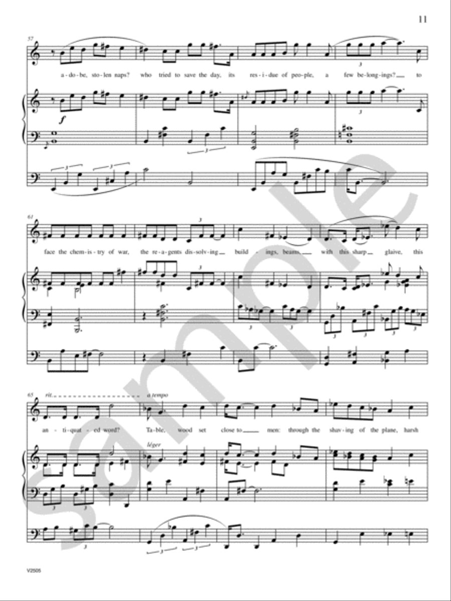 Guernica Guernica Voice scores gallery preview page 9