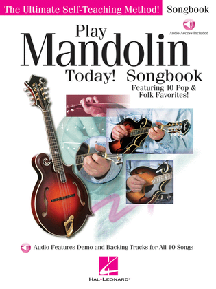 Book cover for Play Mandolin Today! Songbook