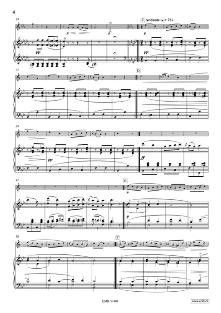 Concertino Bb Minor Euphonium scores gallery preview page 3