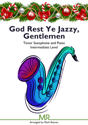 Book cover for God Rest Ye Jazzy Gentlemen - Tenor Sax and Piano