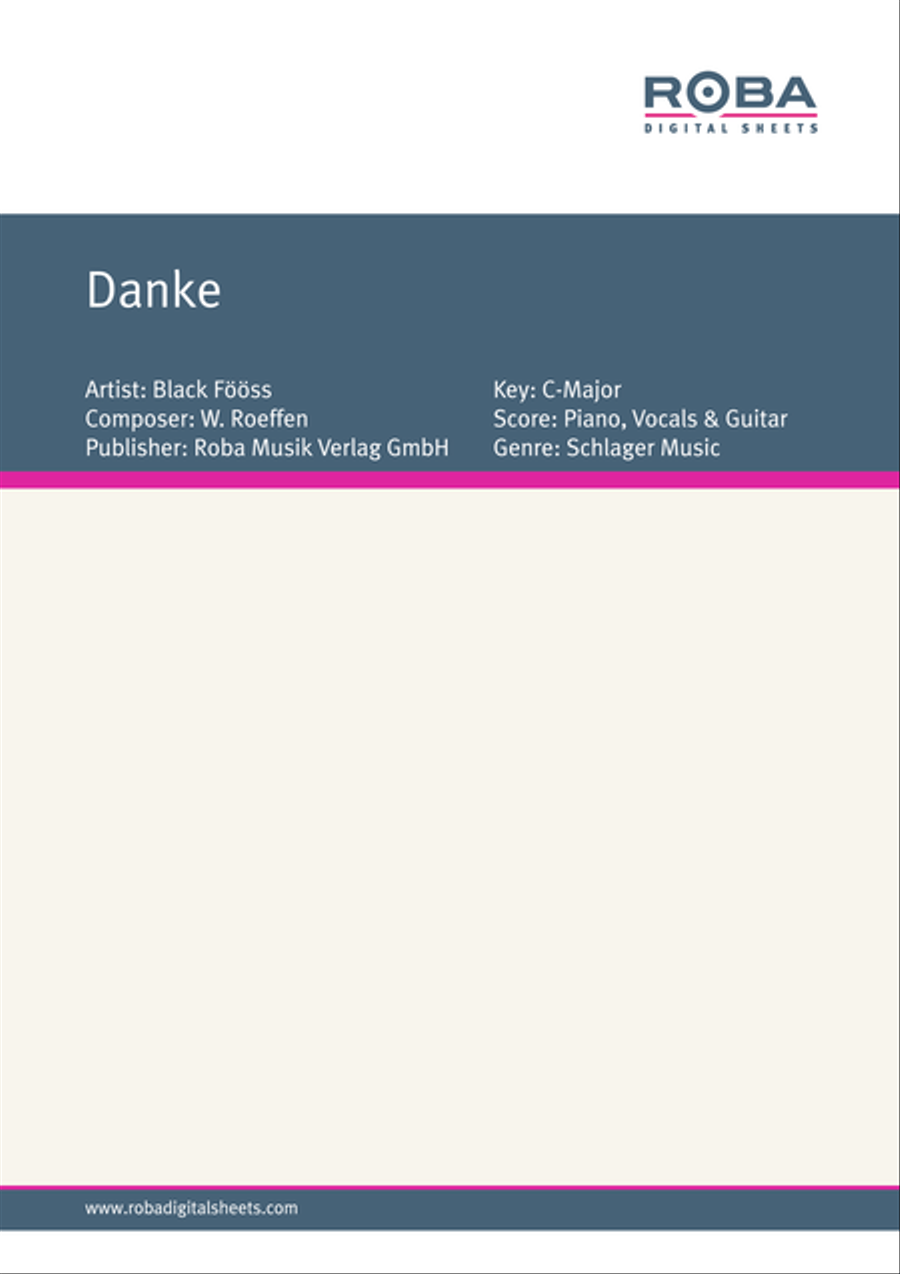 Danke Voice scores gallery preview page 1