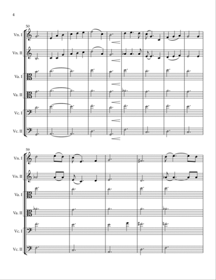 The Sand And The Foam The Sand And The Foam Cello scores gallery preview page 4