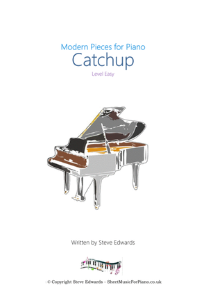 Book cover for Catchup - Easy piano for kids