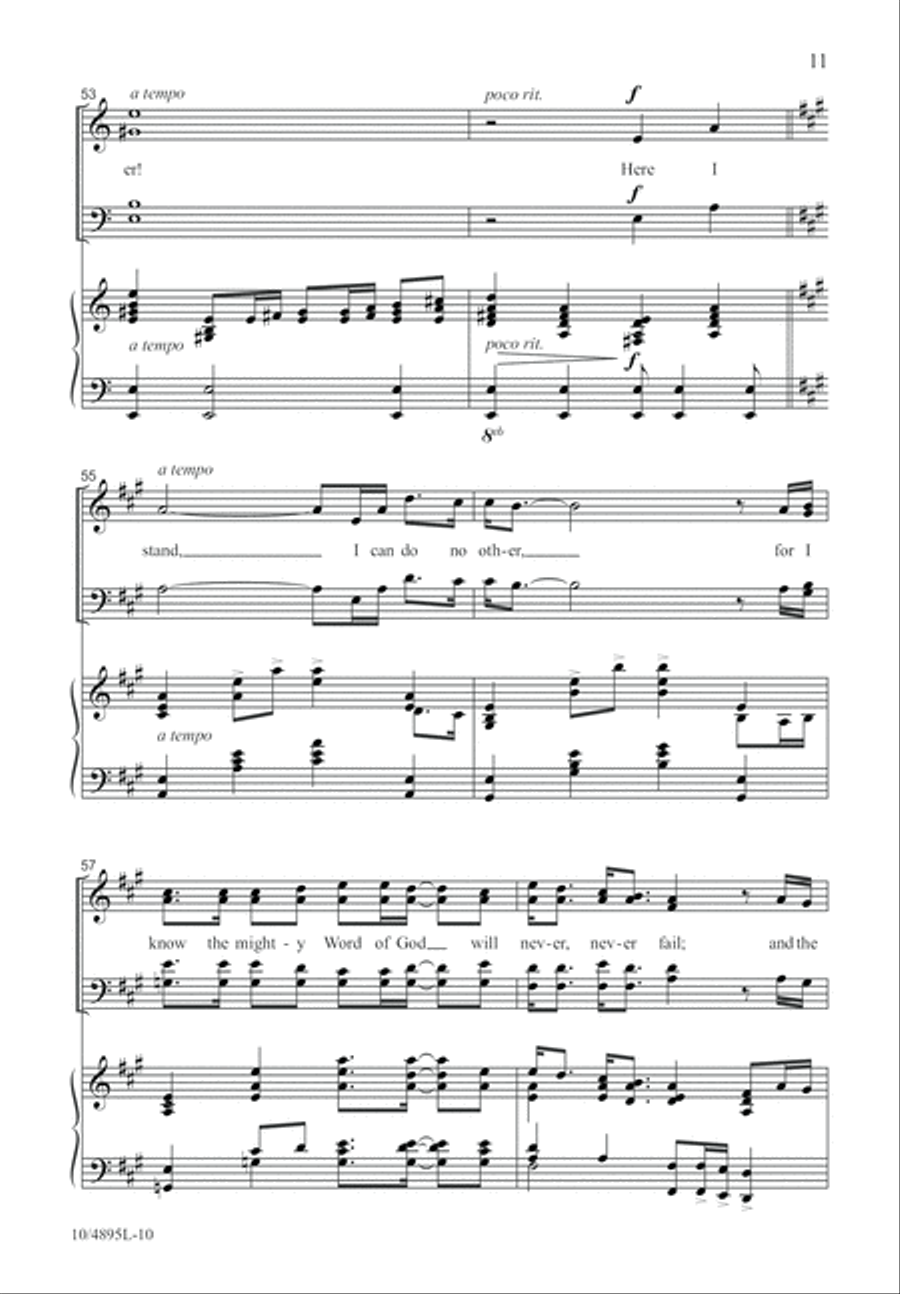 Here I Stand Here I Stand 4-Part scores gallery preview page 11