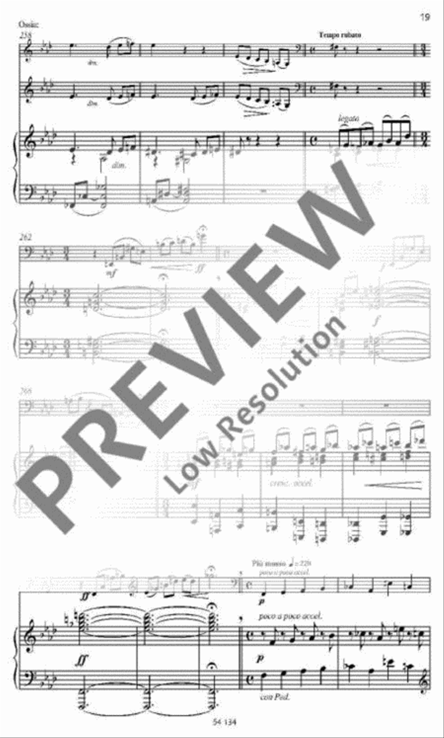 Jazz Sonata Piano Accompaniment scores gallery preview page 18