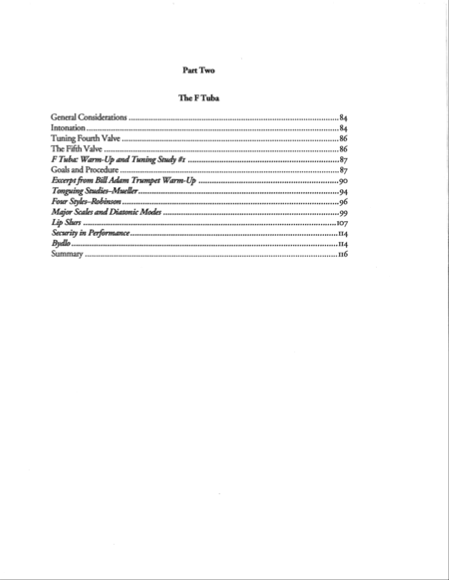 Musical Tuba Playing Musical Tuba Playing Tuba scores gallery preview page 5
